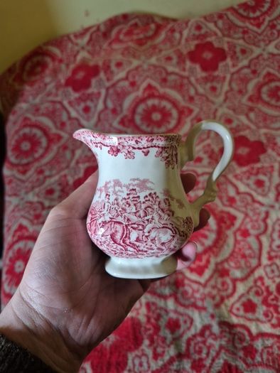 Vintagr Myotts Country Life Milk Jug Staffordshire Ware