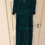 Scamp & Dude green leopard maxi dress size 10 Image 6