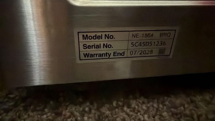 Panasonic microwave heavy duty