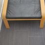 Ikea Poang Chair and Footstool Image 2
