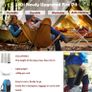 Portable Fire Pit for Camping, Outdoor Folding Firepit Fireplace with Heat Resistant Gloves & Carrying Bag, Stainless Steel Mesh BBQ Fire Bowl for Picnics, Bonfire, Patio, Backyard and Garden (FREE POSTAGE) Image 6