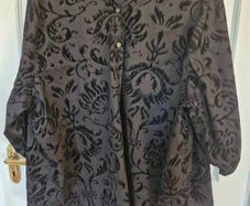 Plus size black top.