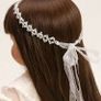 Communion Bundle - Headpiece, gloves, socks and decorations Image 3