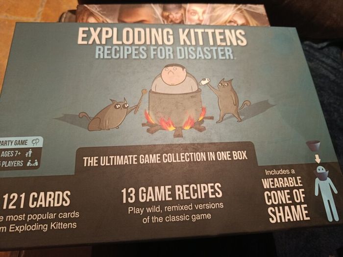 exploding kittens recipes for disaster