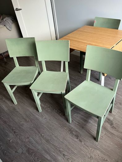 Table and chairs