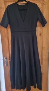 Black dress with pockets