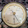 Vintage Mid Century Swiss Aneroid Barometer and Thermometer 1960s Image 5