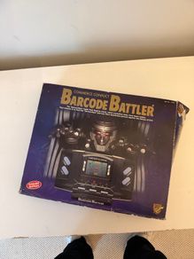 Barcode Battler (Tomy/Epoch, 1992) - boxed with manual and cards, English edition