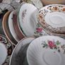 Boxes Of Vintage Saucers Image 6