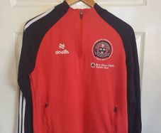 Bohemian FC Red Training Top 1/2 zip