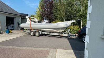 6.4 meter rib with Suzuki 175