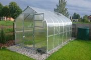 Greenhouse Raindrop shape polycarbonate poly tunnel