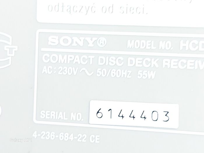 Sony CMT-M100MD Micro Hi-Fi Component System with Speakers, in excellent condition, Radio, CD and Tape working fine,