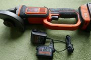 Black and Decker BCG720 18V 115mm Cordless Angle Grinder new Battery