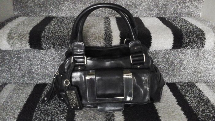 NEXT..Beautiful Black Bag with Four Compartments  (as new as used once!!)