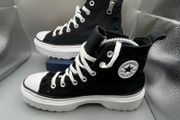 Converse Chuck Taylor Platform Lugged Black Unisex Kids UK 5.5 EU 38.5
