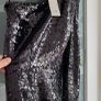 RIVER ISLAND black sequin one shoulder top Sz 10 UK - Bnwt Rrp 65 Image 5
