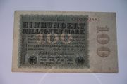 Germany. Reichsbanknote. 100 Millionen Mark (22.8.1923)