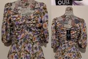 Quiz Top, New With Tags