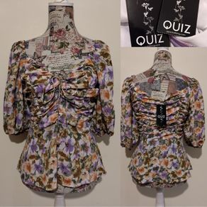 Quiz Top, New With Tags