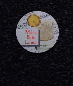 Malibu Bitter Lemon : Beer Mat/Coaster