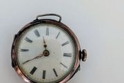 Silver wristwatch