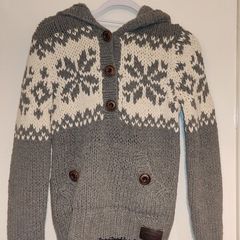 Superdry Chunky Knit Hoodie.