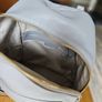 Genuine Coccinelle backbag grey leather rucksack Image 5