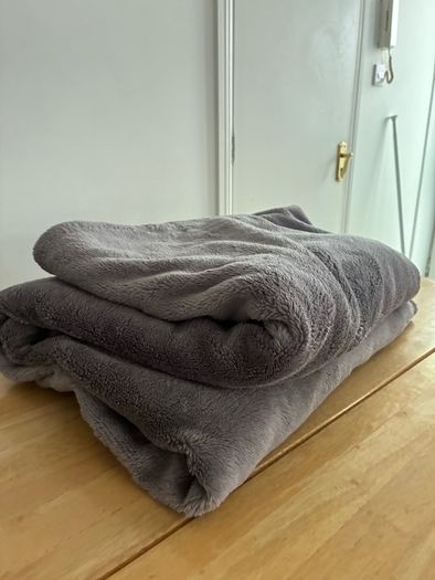 Dunnes Stores Grey Fleexe Blanket