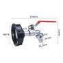 S60x6 Coarse Thread IBC Tank Tap Connecter X 1/2'' 3/4'' Water Coupling Adapter 1000L Garden Home Replacement Valve Fitting Image 2