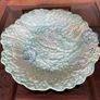 Pair of Late Victorian Collectors Cabbage Plates Image 3