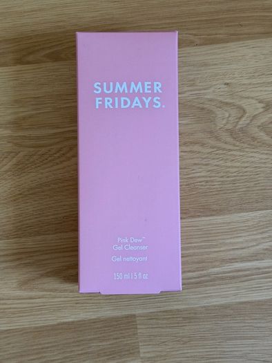 Summer Fridays Pink Dew Gel Cleanser NEW IN BOX 150ml