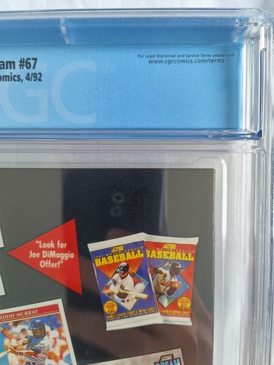 The Punisher Invades The 'Nam Marvel  Vietnam Issue 67 CBCS / CGC 9.8 Certified Graded Comic Framed  DC