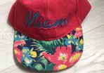 Girls Miami Pink Baseball Hat One Size
