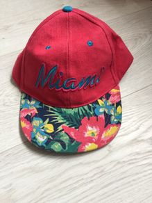 Girls Miami Pink Baseball Hat One Size