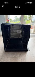 Pets.ie Dog Crate - Large with cover