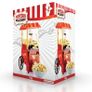 Popcorn Machine Retro Popcorn Maker Hot Air Without Fat Free Oil-Free Image 8