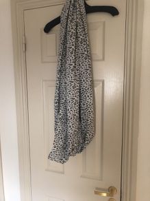Scarf leopard print