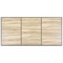 Dining Table Oak 180x90x75 cm MDF Image 4