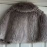 Coast Marah faux fur cover up - os Image 3