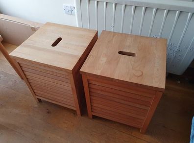 Wooden Laundry Baskets