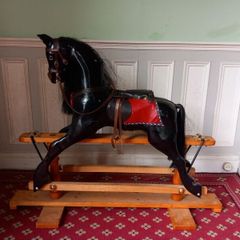 Vintage rocking horse