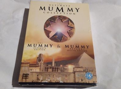 The Mummy Special Edition 4 disc Dvd Boxset