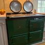 Aga gas fired in racing green Image 3