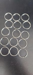 15 pieces key rings for keychain 25mm (1 inch)