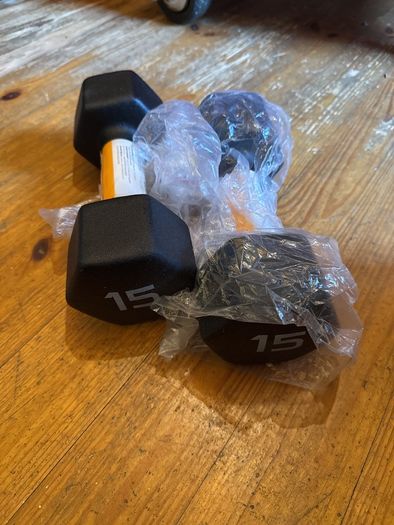 Dumbbell Set Neoprene 15KG each - Maynooth