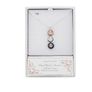 Mixed Metal Modern Circles Necklace Image 2
