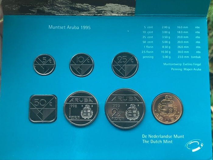 Aruba Coin set FDC 1995