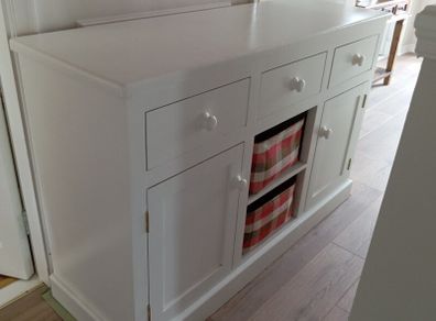 solid wood sideboard