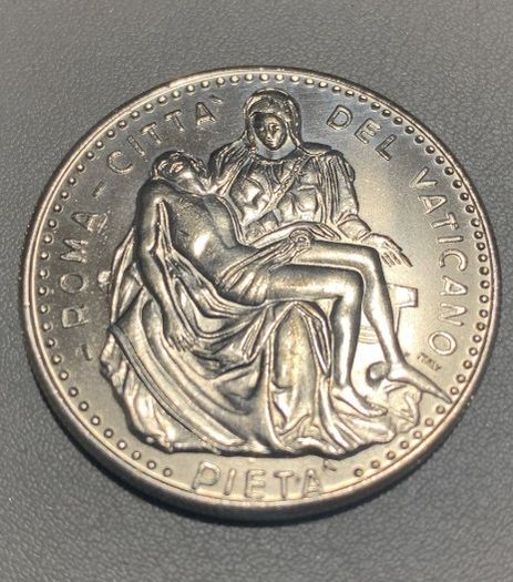 Silver Pope Coin